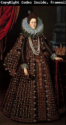 Tiberio Titi Portrait of Maria Maddalena d Austria